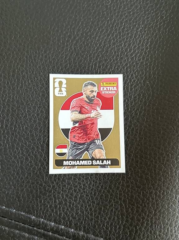 Carte collezionabili: Panini 2026, Salah Extrasticker in Gold – Usato da Neftenbach venduto da tim_6jjn
