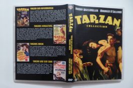 2x DVD 4x Tarzan Filme Johnny Weissmüller Cover selfmade