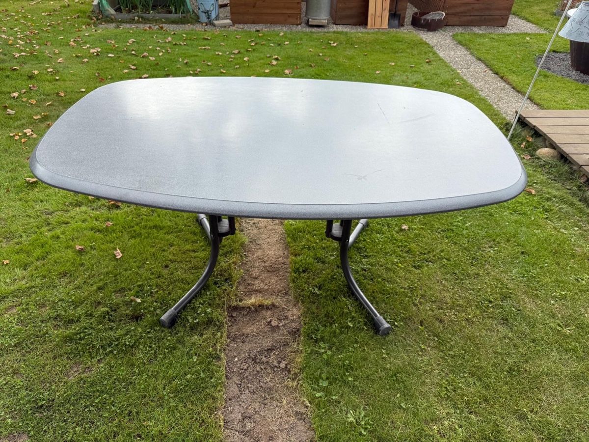 Stilvolle Gartentisch Oval Aldi Fotos
