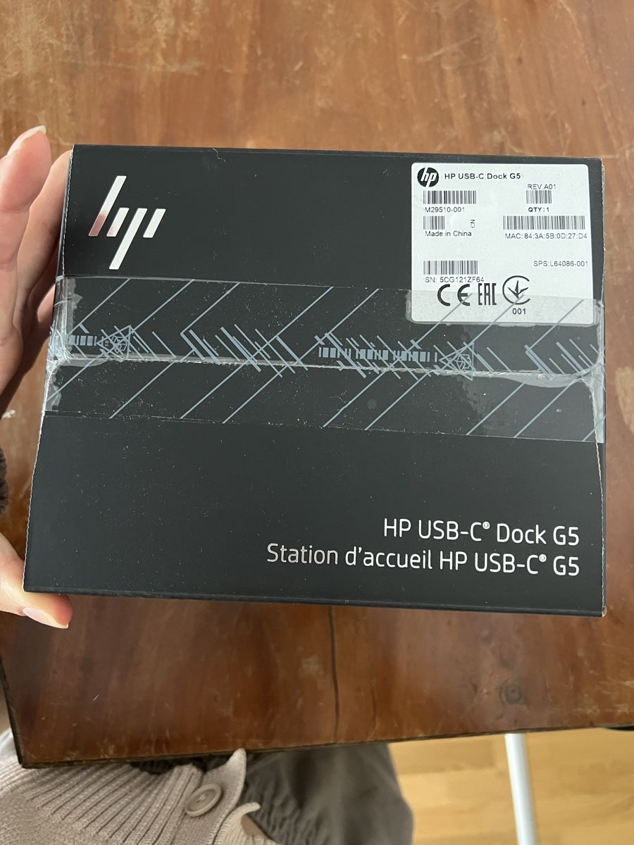 Hewlett Packard Docking station: Unopened HP USB-C Dock G5 – Nuovo e nell'imballaggio originale da Zürich venduto da lou_98nx 1