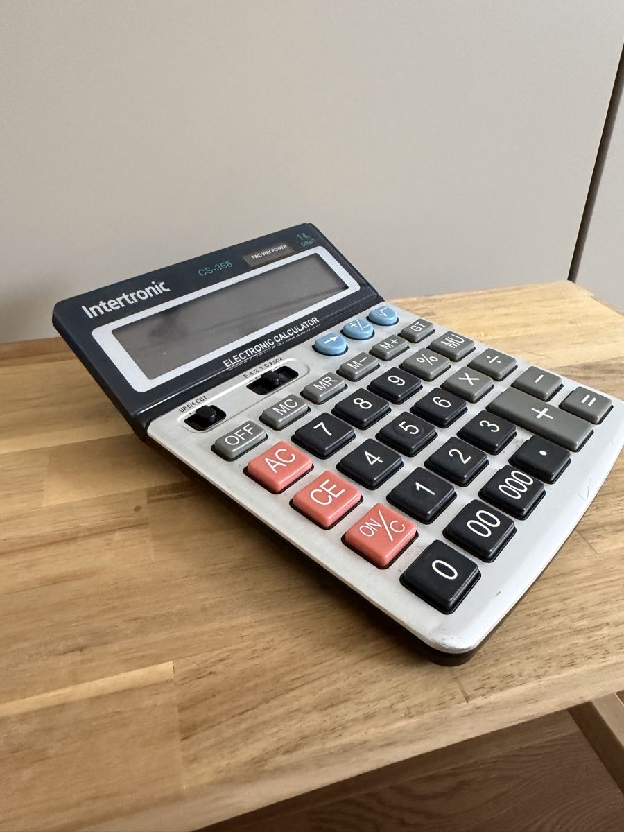 Calcolatrici tascabili: Intertronic CS-360 Taschenrechner 14 Digits – Usato da Neuhaus SG venduto da cynlo 2
