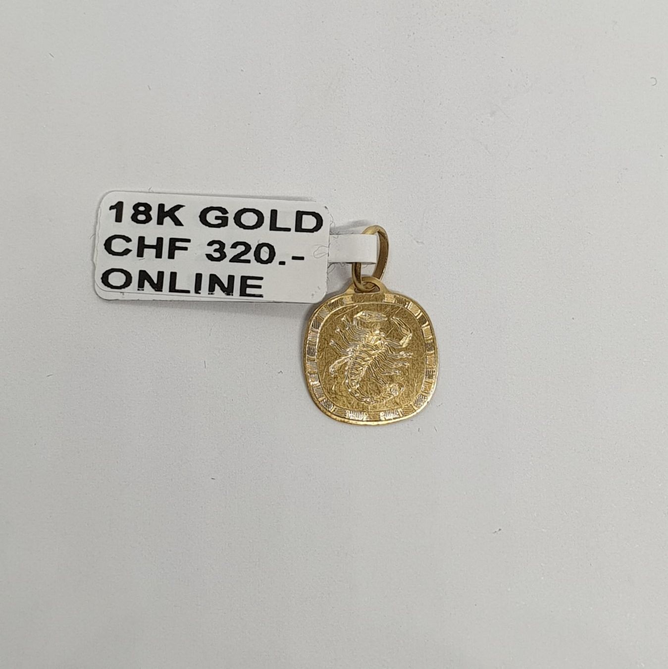 Ciondoli: Echt 18K Gold - Skorpion Anhänger – Usato da Luzern venduto da Luzern-Goldhaus 2