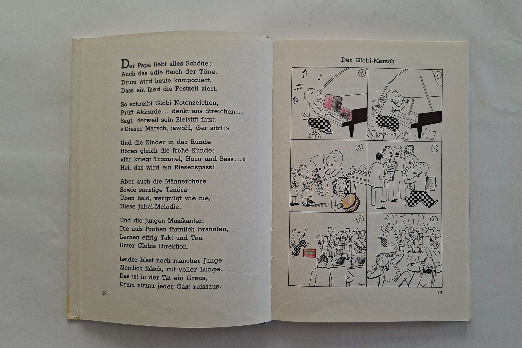 Libri: Globi, so ein Lausbub - Kinderbuch Klassiker, 2. Aufl. 1978 – Usato da Opfikon venduto da Diversamente 4