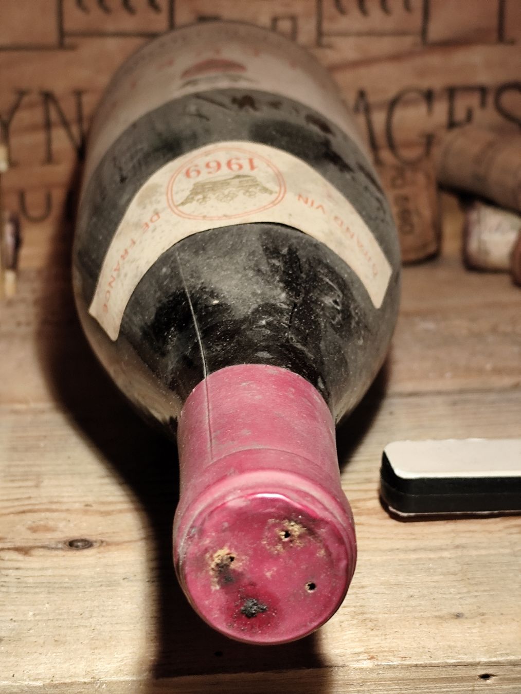 Vino: 1969 Fleurie Marquis de Champdieu – Nuovo (secondo la descrizione) da Büsserach venduto da Vintage-vins 3