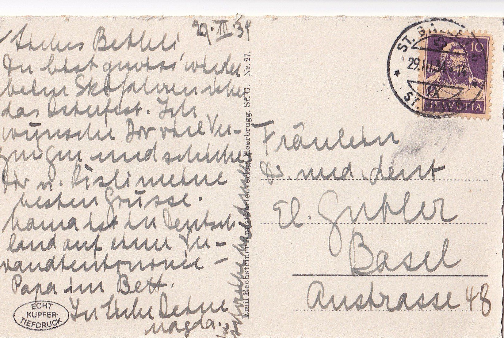Cartes postales: Berneck Teilansicht – D'occasion à Olten par clotaldi 1