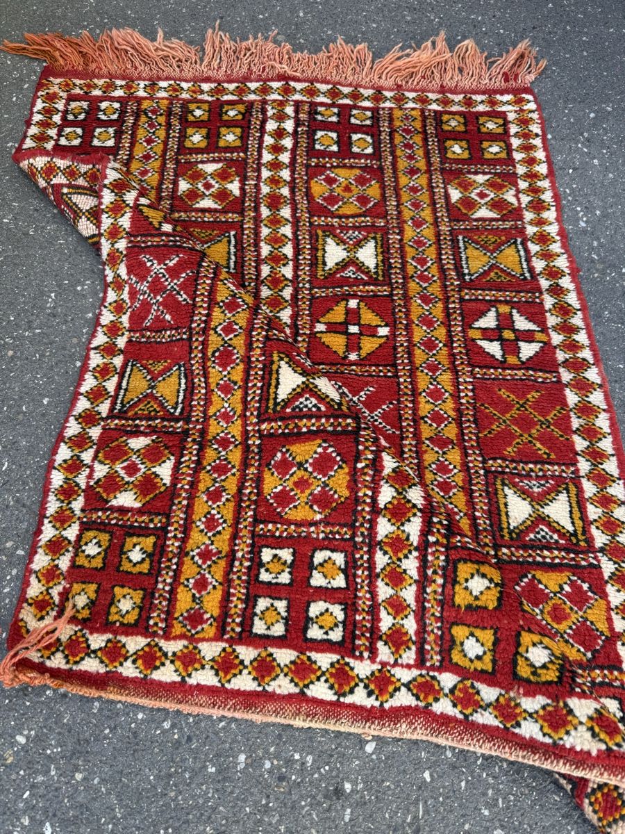 Teppiche: Handgeknüpfter Teppich 110x84.cm – Gebraucht aus Büron von Filadefia-888 2