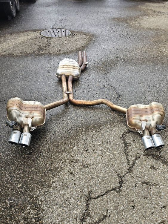 Polmo Schaldampferset Auspuff Für A3 8L VW Golf 4 IV New Beetle 1 I 1.8 2.0 2.3