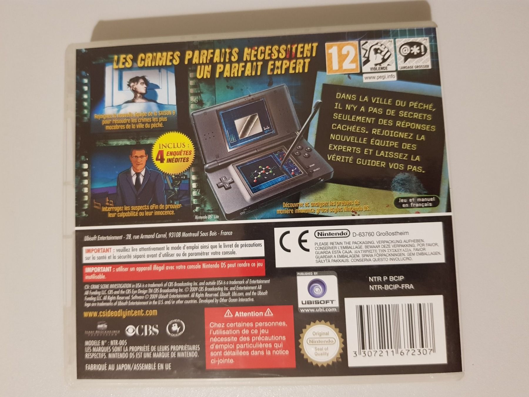 Nintendo Spiele: CSI (fr) /DS – Gebraucht aus Münchenstein von 2DGames 1