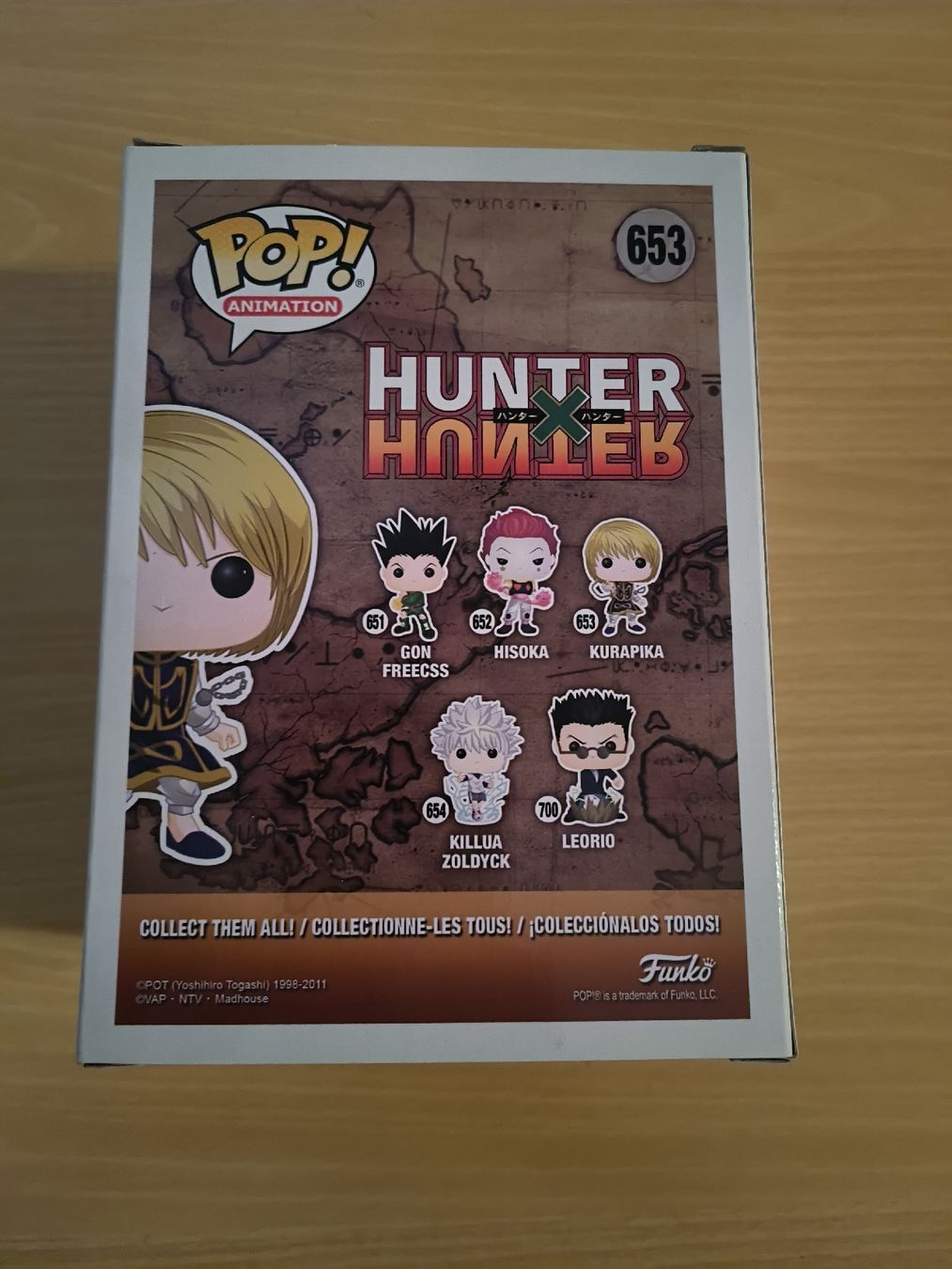 Funko Statuette: Funko Pop! Hunter x Hunter - Kurapika 653 – Nuovo e nell'imballaggio originale da Emmenbrücke venduto da Marco01334 2