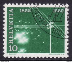 SBK-Nr. 310 (Telephonie 1952) ET-Stempel