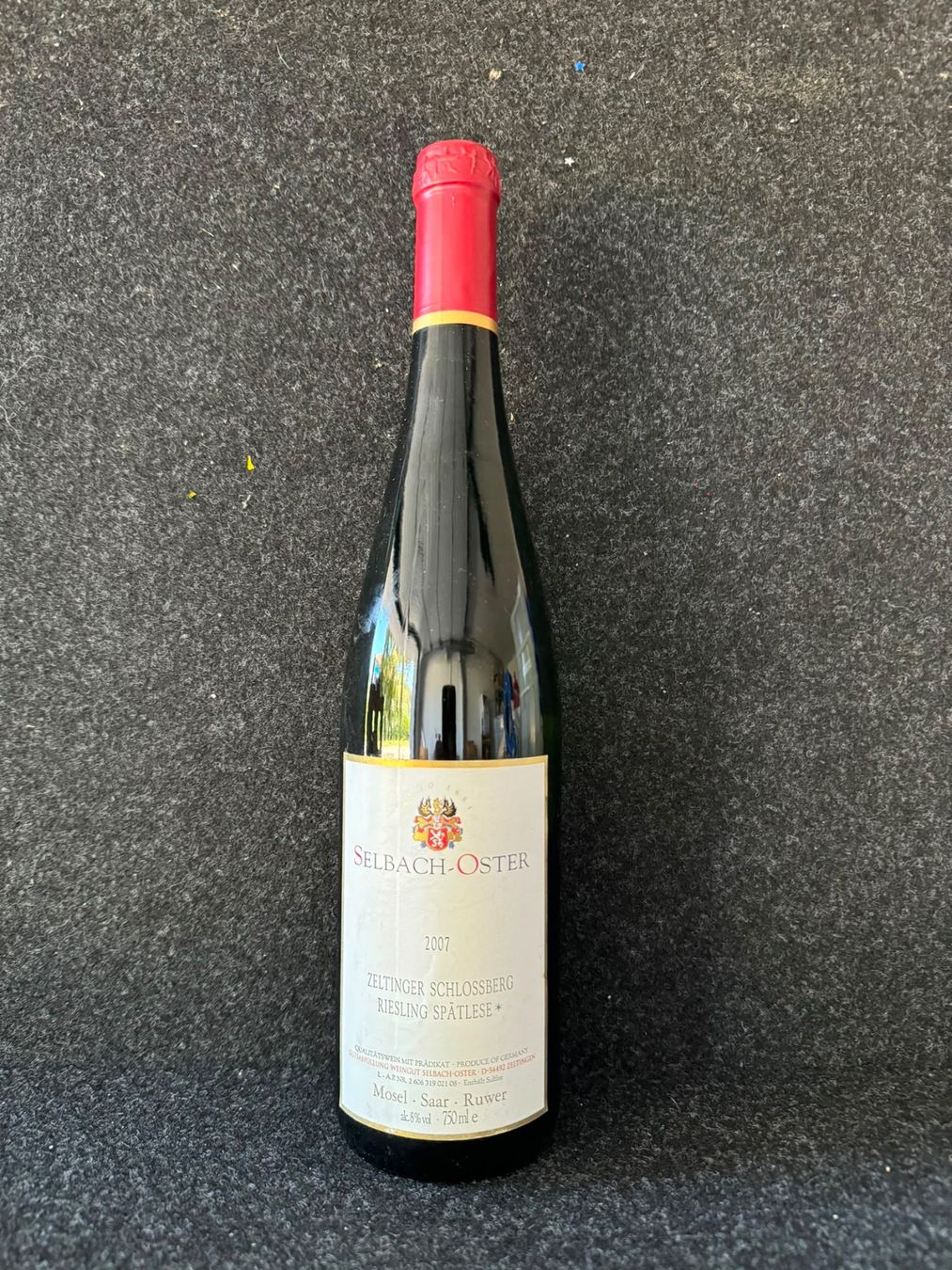 Vino: 1 Fl. Zeltinger Schlossberg Spätlese 2007 – Usato da Dietikon venduto da Nesh