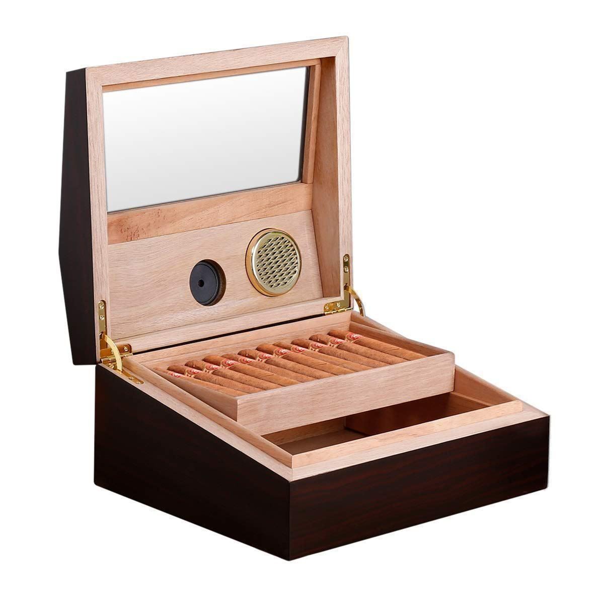 Humidor per sigari: Aufbewahrungsbox Humidor Hygrometer – Nuovo (secondo la descrizione) da Thun venduto da nuonuoshop 6