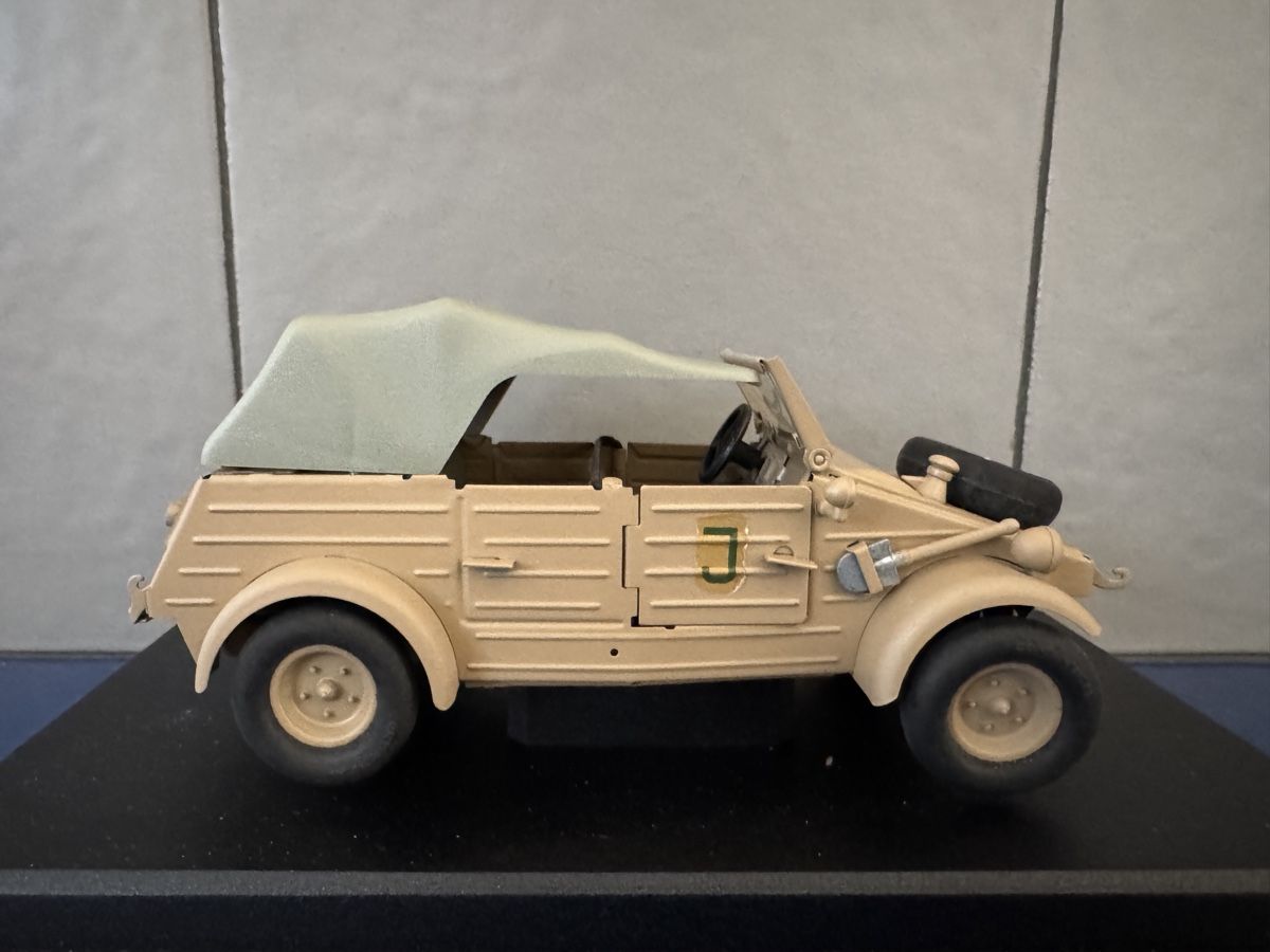 Volkswagen Modellini d'auto: VW-82 Kübelwagen Tropic – Nuovo e nell'imballaggio originale da Triesen venduto da .SPM. 2