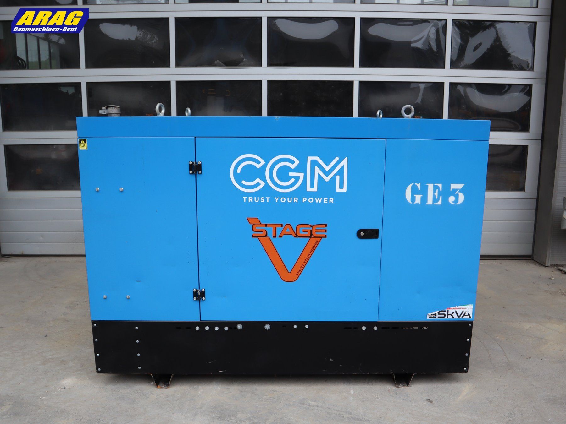 Generatori di corrente: CGM V35Y Notstromaggregat – Usato da Hasle LU venduto da Arag08