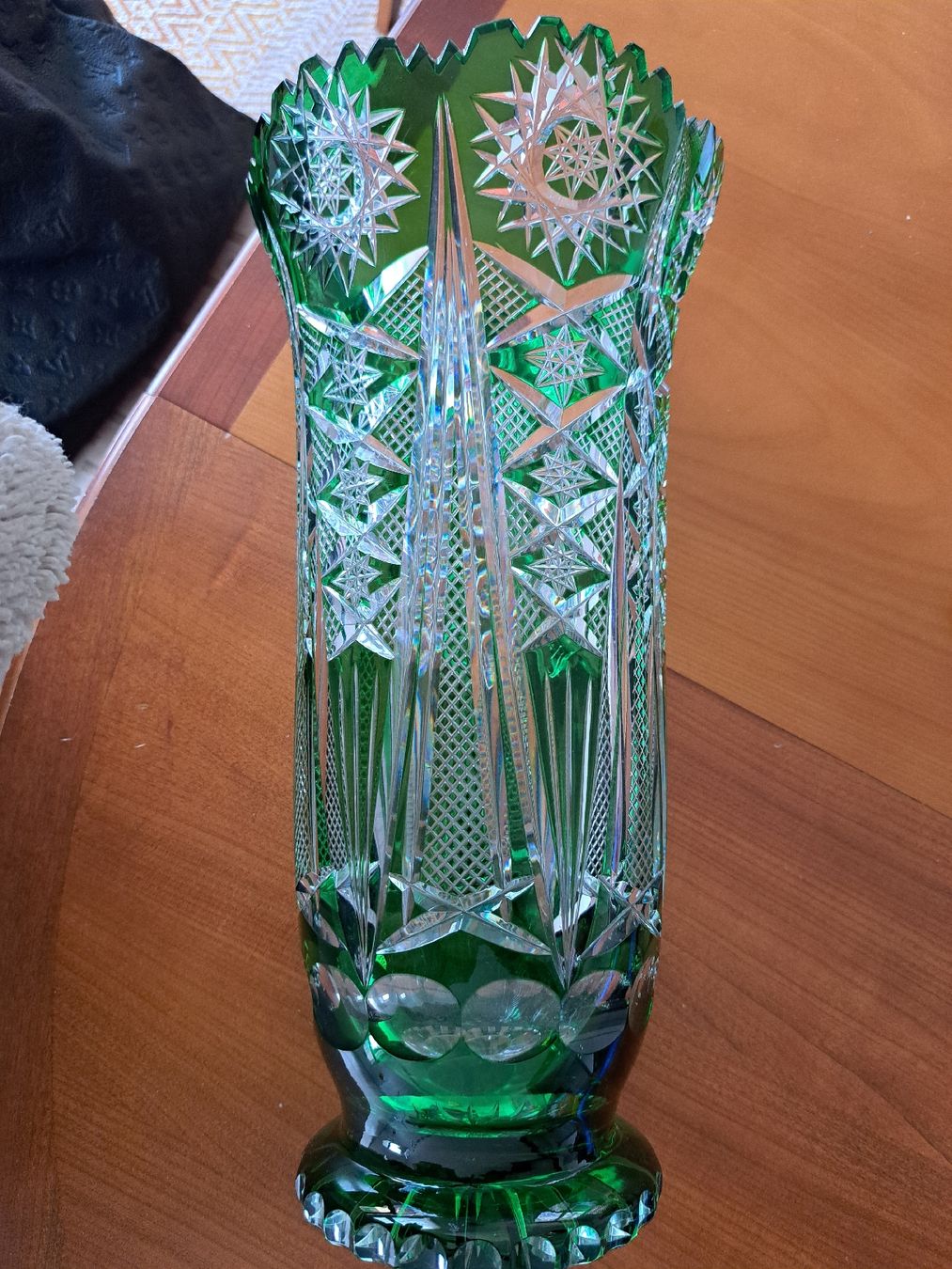 Vasi & Recipienti: Bavaria vase handcut cristal – Usato da Hauterive NE venduto da Motta486 1