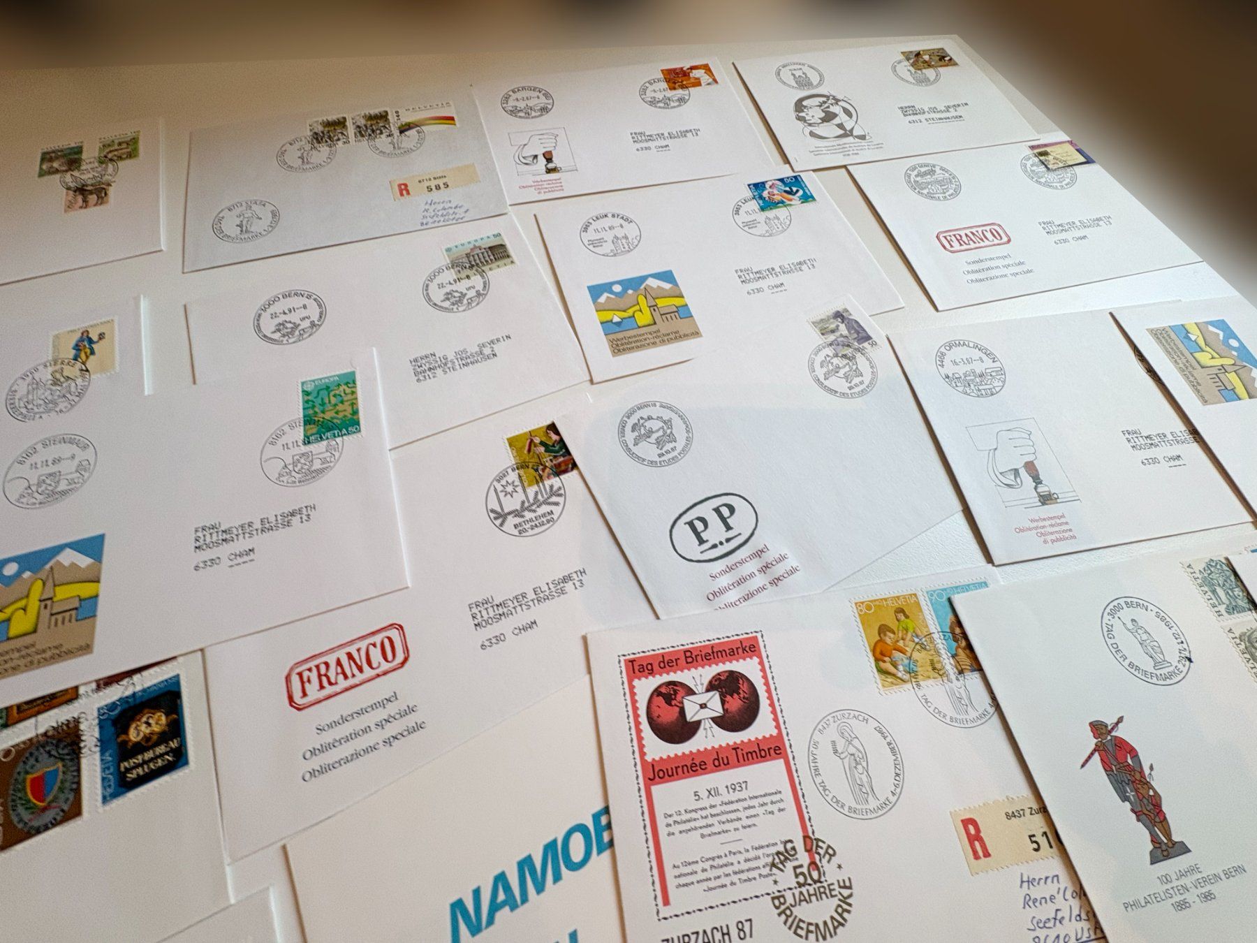 Tutti i francobolli: FDC HELVETIA LOT – Usato da Riva san vitale venduto da abd_p86k 3