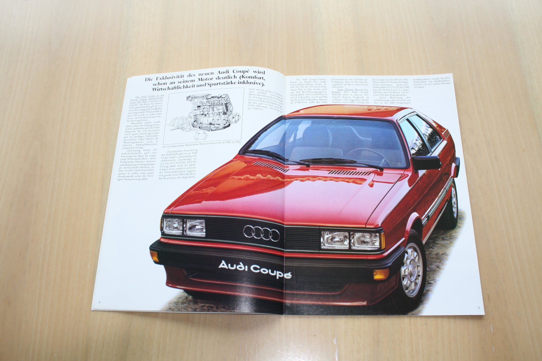 Audi Documents: Audi Coupe Prospekt 1981 – D'occasion à Wikon par erwin400 2