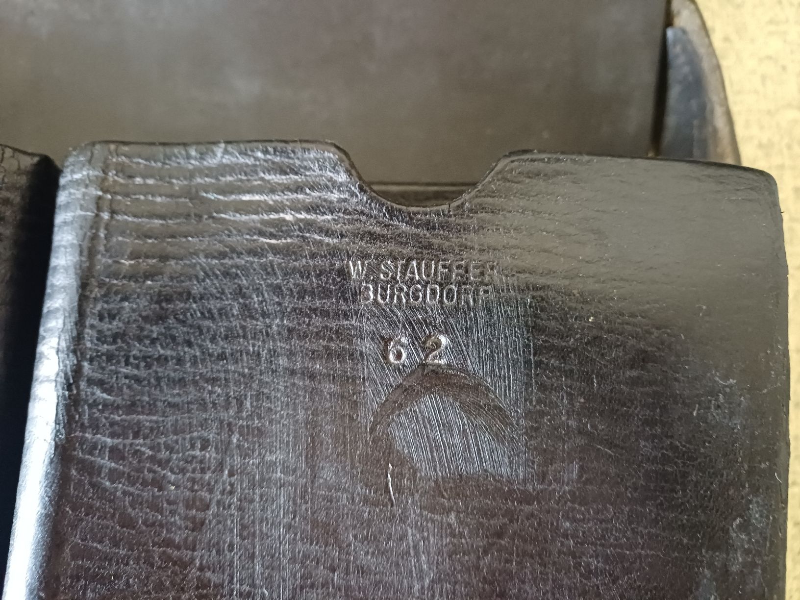 SBB/CFF/FFS Borse: Kondukteur-Tasche von1962 Leder SBB/CFF/FFS – Usato da Ebersecken venduto da Napf08 3