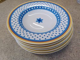 6x Suppenteller Villeroy&Boch Twist Anna - Teller tief