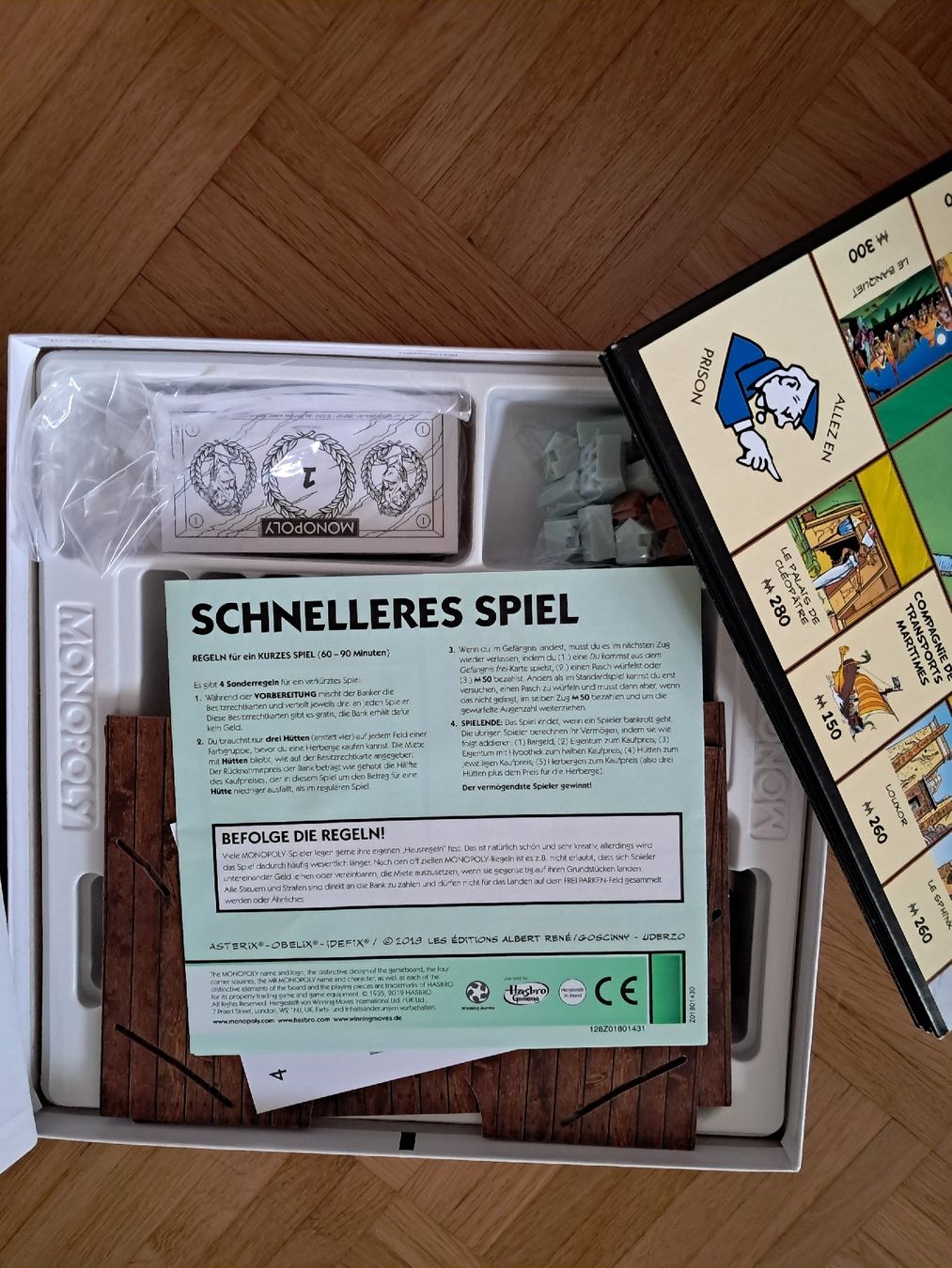 Giochi: Monopoly - Asterix Version - DE/FR - Collectors Edition – Usato da Obfelden venduto da Eva_32 2