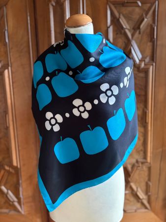 MARTINE OLIVIER PARIS  Schal ( 100 % Seide ) MADE IN FRANCE
