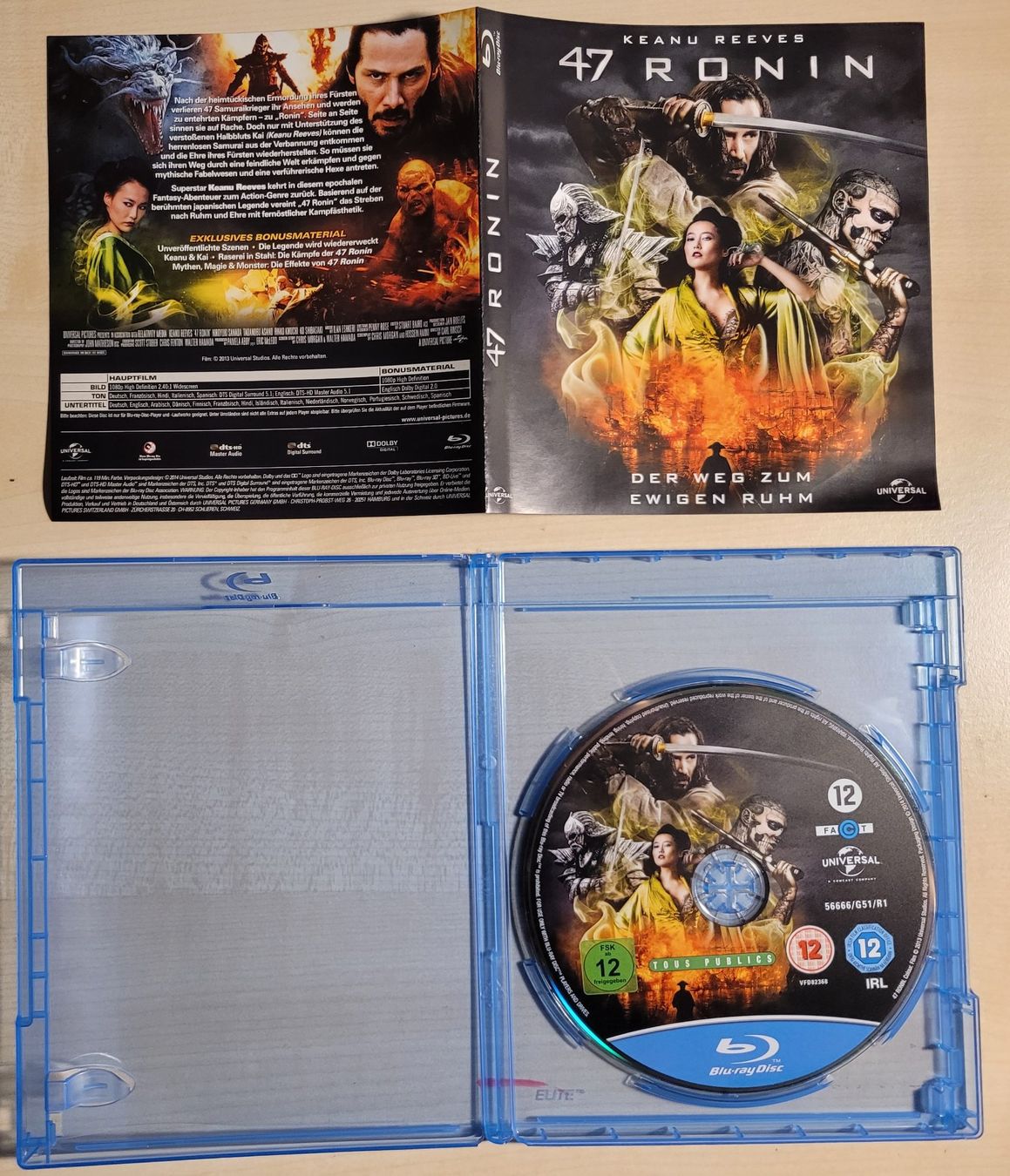 Tutti i DVDs: 47 Ronin - BluRay – Usato da Heiligkreuz (Mels) venduto da PascalWa 1