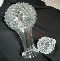 Glas - Glaskaraffe 1980er-Jahre, Höhe ca. 20 cm