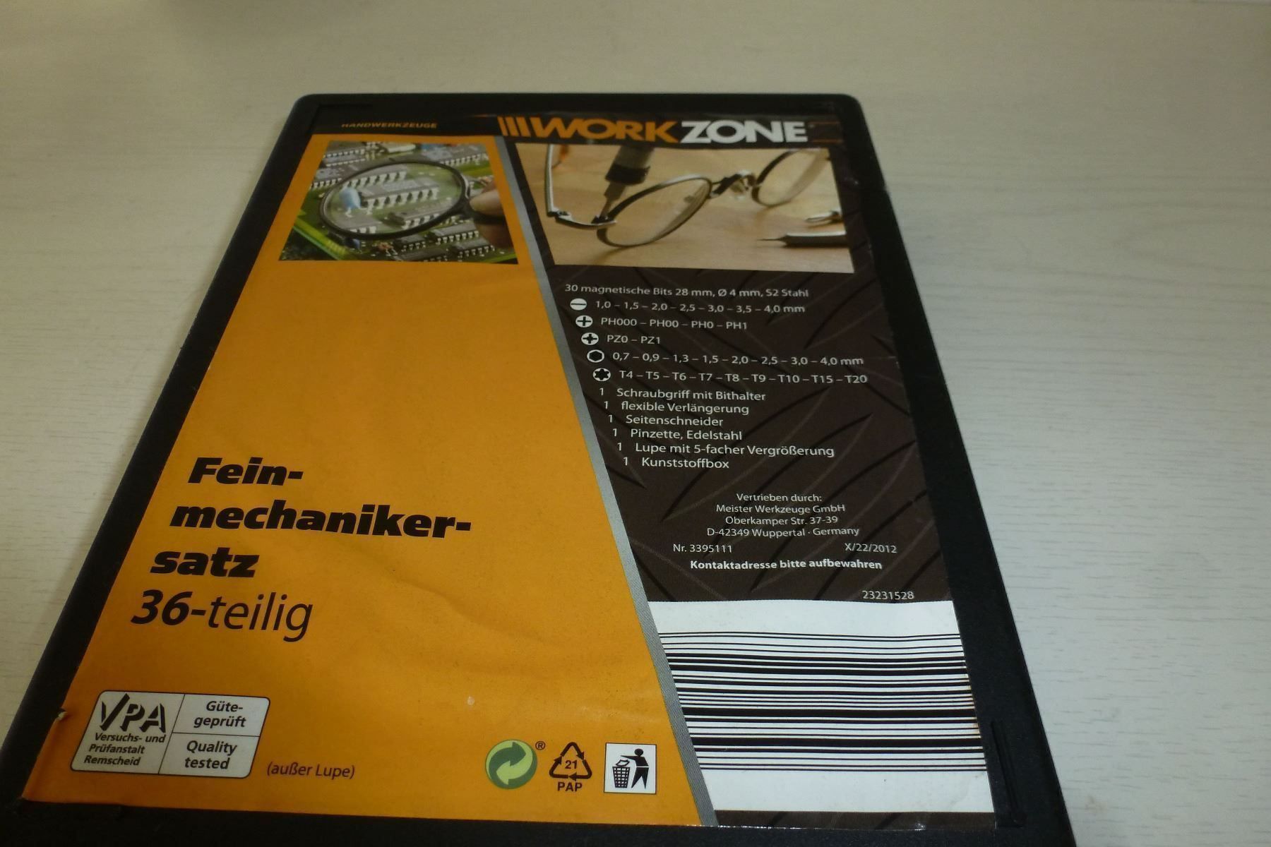 Alle Werkzeuge: Handwekzeuge Fine Mechaniker Satz – Neu und originalverpackt aus Emmen von newdeal1970 1