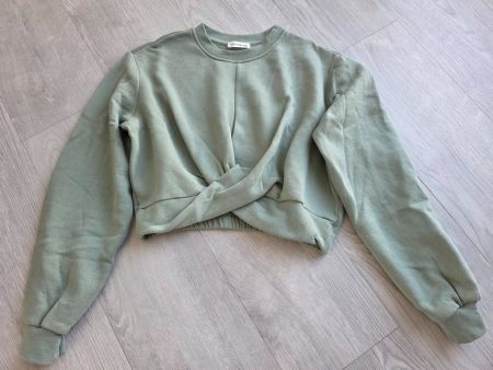 EVEN & ODD  crooped Sweatshirt Gr. S  pastellgrün