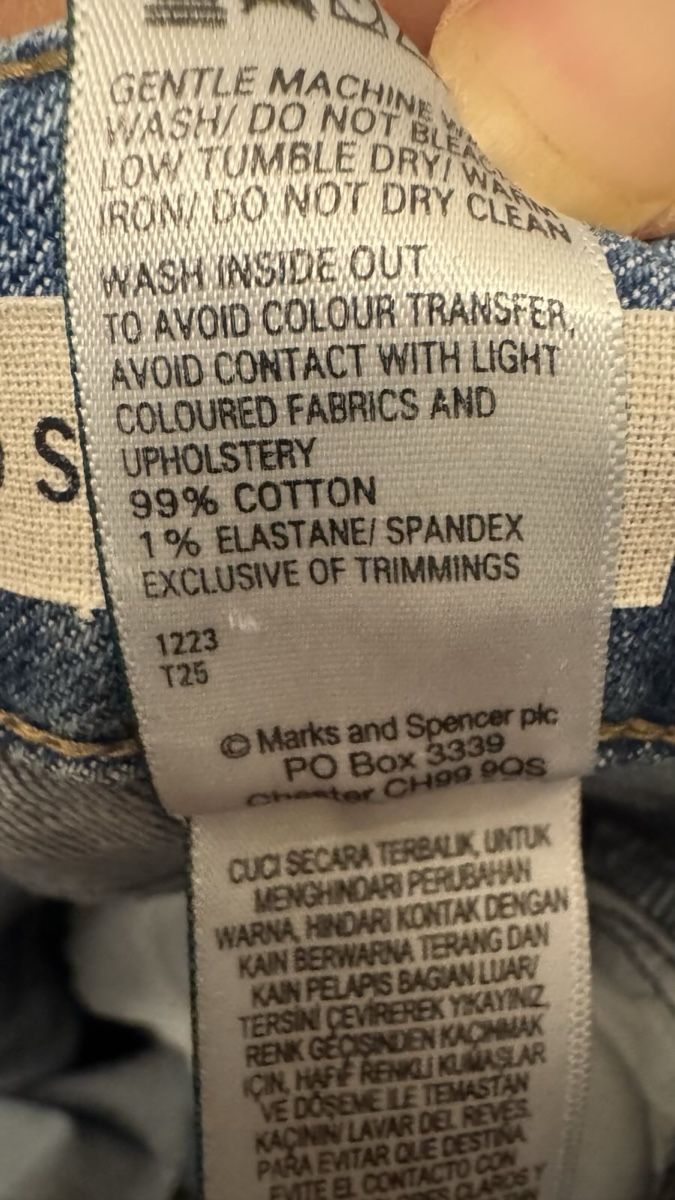 Jeans: M&S Jeans, Cropped Slim, Gr. 44 – Usato da Luzern venduto da bettygreen 3