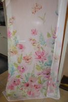 Farbiger Blumen Vorhang
