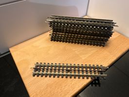 Modelleisenbahn Gleise 11x gebrauchter Zustand