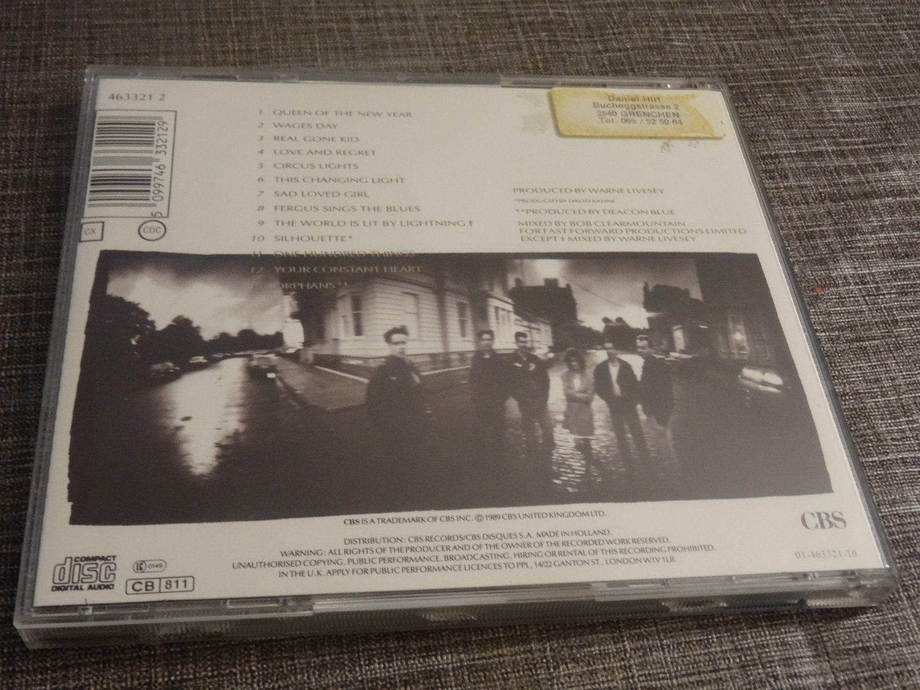 CD: Deacon Blue - When The World Knows Your Name CD – Usato da Olten venduto da Disc-Ausverkauf 1
