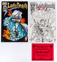 CHAOS! - LADY DEATH - MONTHLY FULL SET 0-16+VARIANT+SIGNED