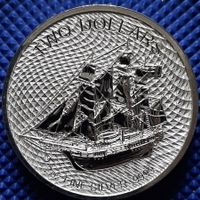 2 oz Îles Cook Bounty 2020 Argent 9999