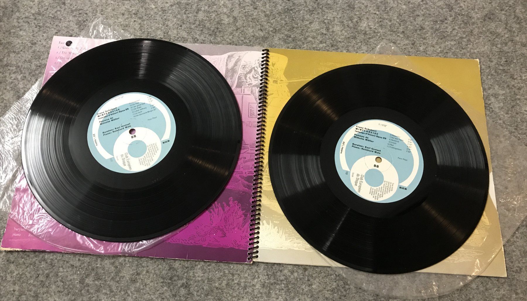 Vinyles: LP- Franz Schubert- Winterreise – D'occasion à Guntershausen par Gloominati 4
