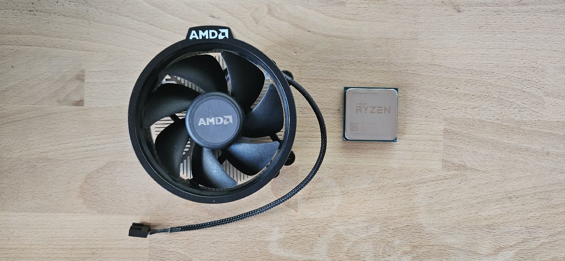 Amd PCs: Prozessor AMD 5 2600 mit Kühler CPU – Gebraucht aus Kerns von Till
