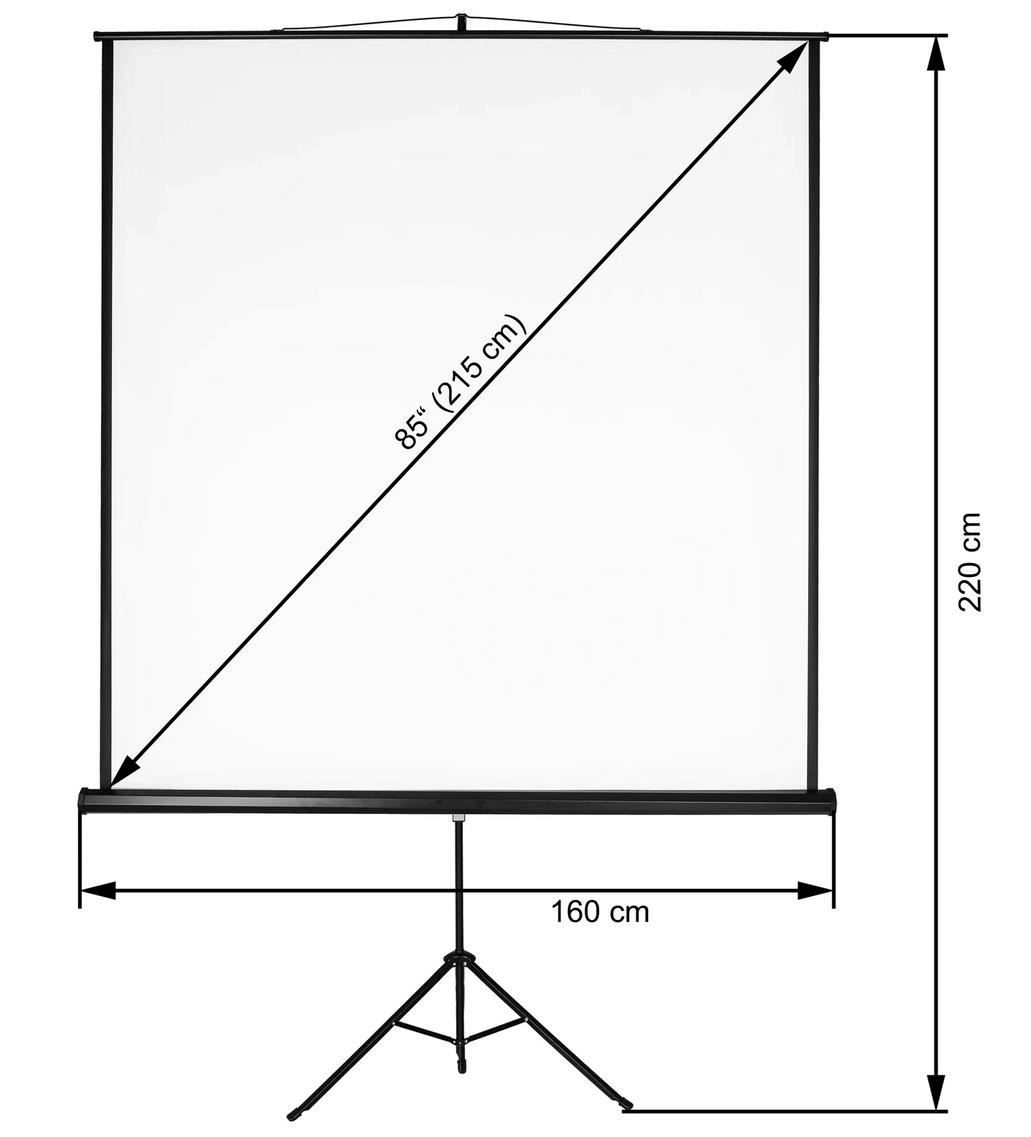 Wandhalterungen: Beamer Leinwand Stativ 152 x 152 cm – Neu (gemäss Beschreibung) aus Steinhausen von Retourenprofis 5