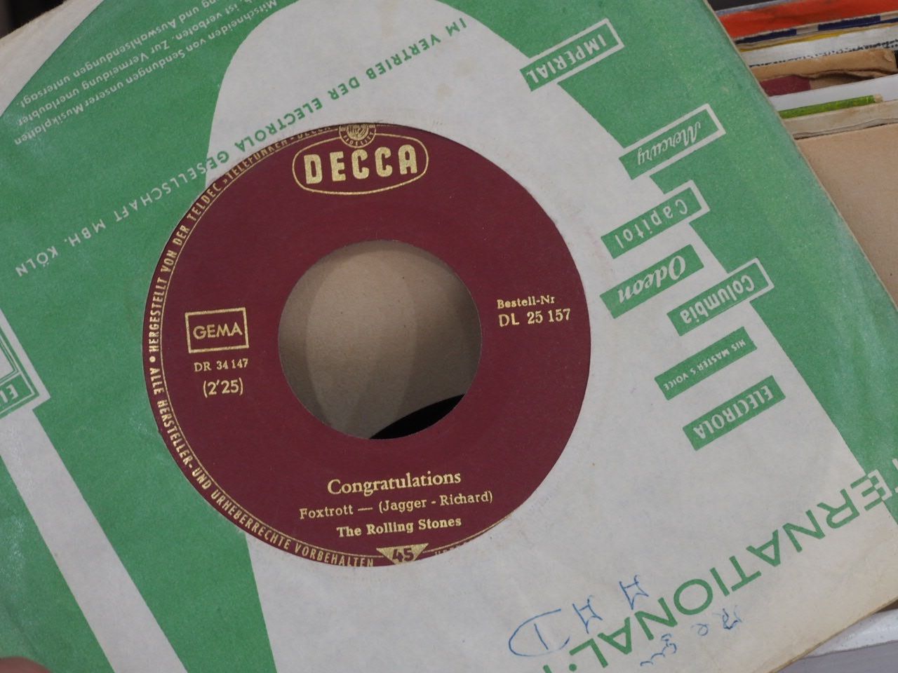 Schallplatten: DISQUES 45 TOURS – Gebraucht aus Lausanne von Leag 8