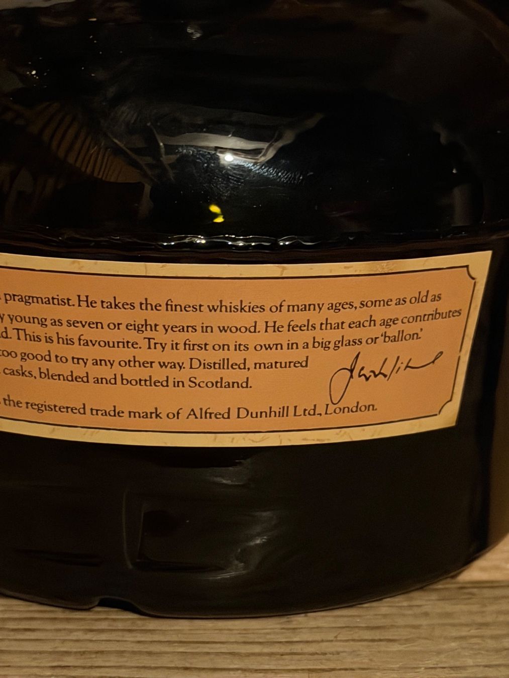 Bevande alcoliche: DUNHILL Finest Scotch Whisky OLD MASTER – Nuovo (secondo la descrizione) da Roche VD venduto da luc_jwm5 7