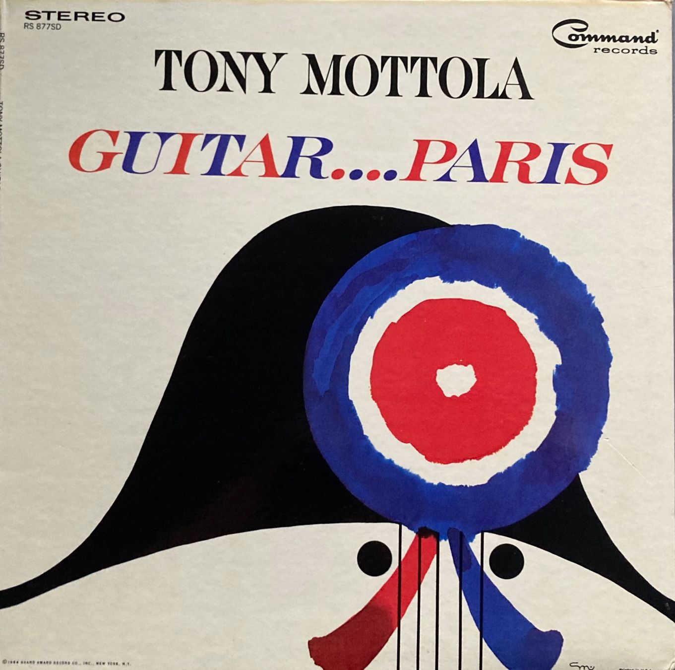 Schallplatten: TONY MOTTOLA - GUITAR....PARIS – Gebraucht aus Poliez-Pittet von Newtown-Records