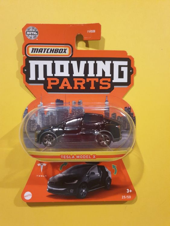 Matchbox Tesla Model X – Detailgetreues Sammlerauto Im Maßstab 1:64