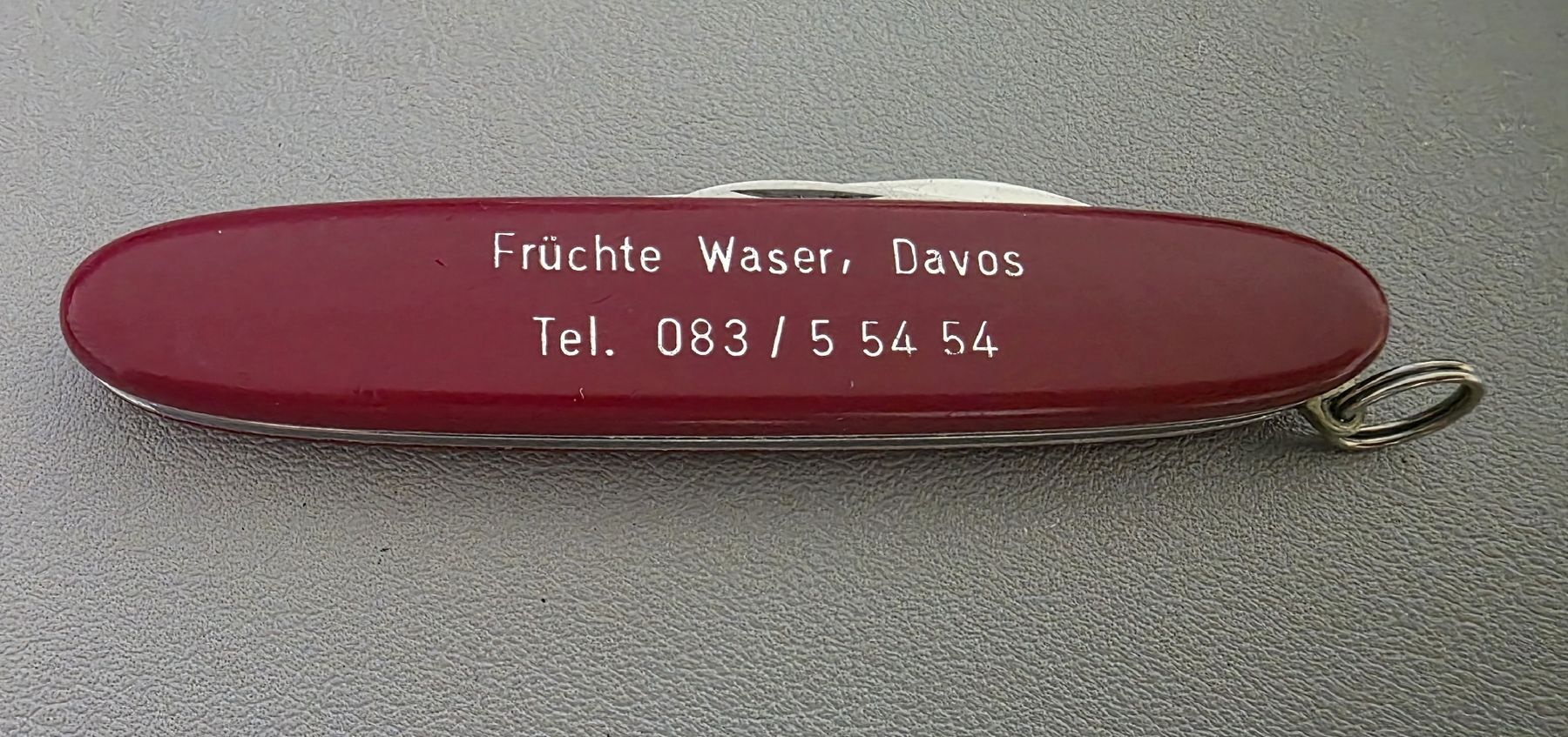 Victorinox Coltelli tascabile: Victorinox - Früchte Waser, Davos - – Usato da Niederuzwil venduto da 262305