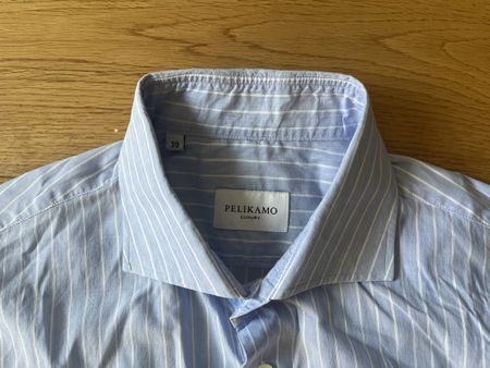 Pelikamo Herren Hemd gestreift Grösse 39 guter Zustand