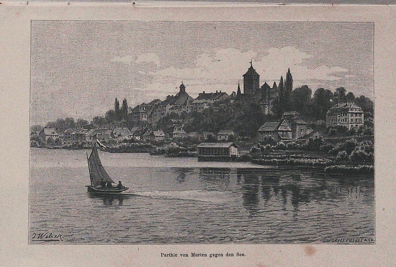 Livres: Murten  Wanderbild  um 1885 – D'occasion à Rafz par Helvet32 4