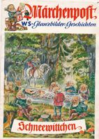 WS-Glanzbilder-Geschichten Märchenpost Schneewittchen TOP