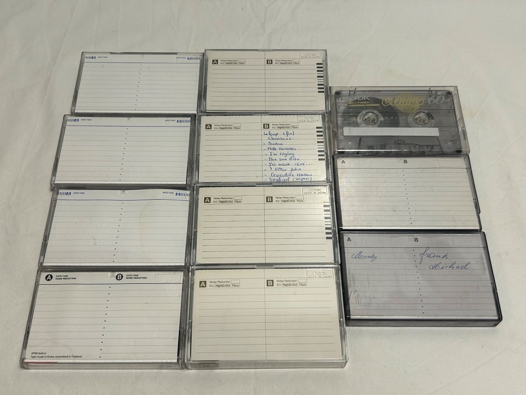 Cassettes audio: Cassettes audio TDK divers – D'occasion à Geneve par Fil1997 4