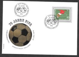 Sonderbrief Fussball 75 Jahre FIFA Bern 22.5.1979