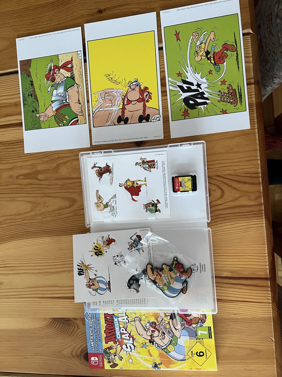 Nintendo Giochi: Asterix & Obelix: Slap them All! Collectors Edition Switch – Nuovo (secondo la descrizione) da Basel venduto da veralt 3