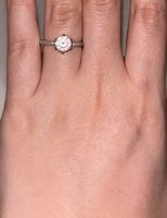 Clear Sparkling Crown Ring (Pandora)